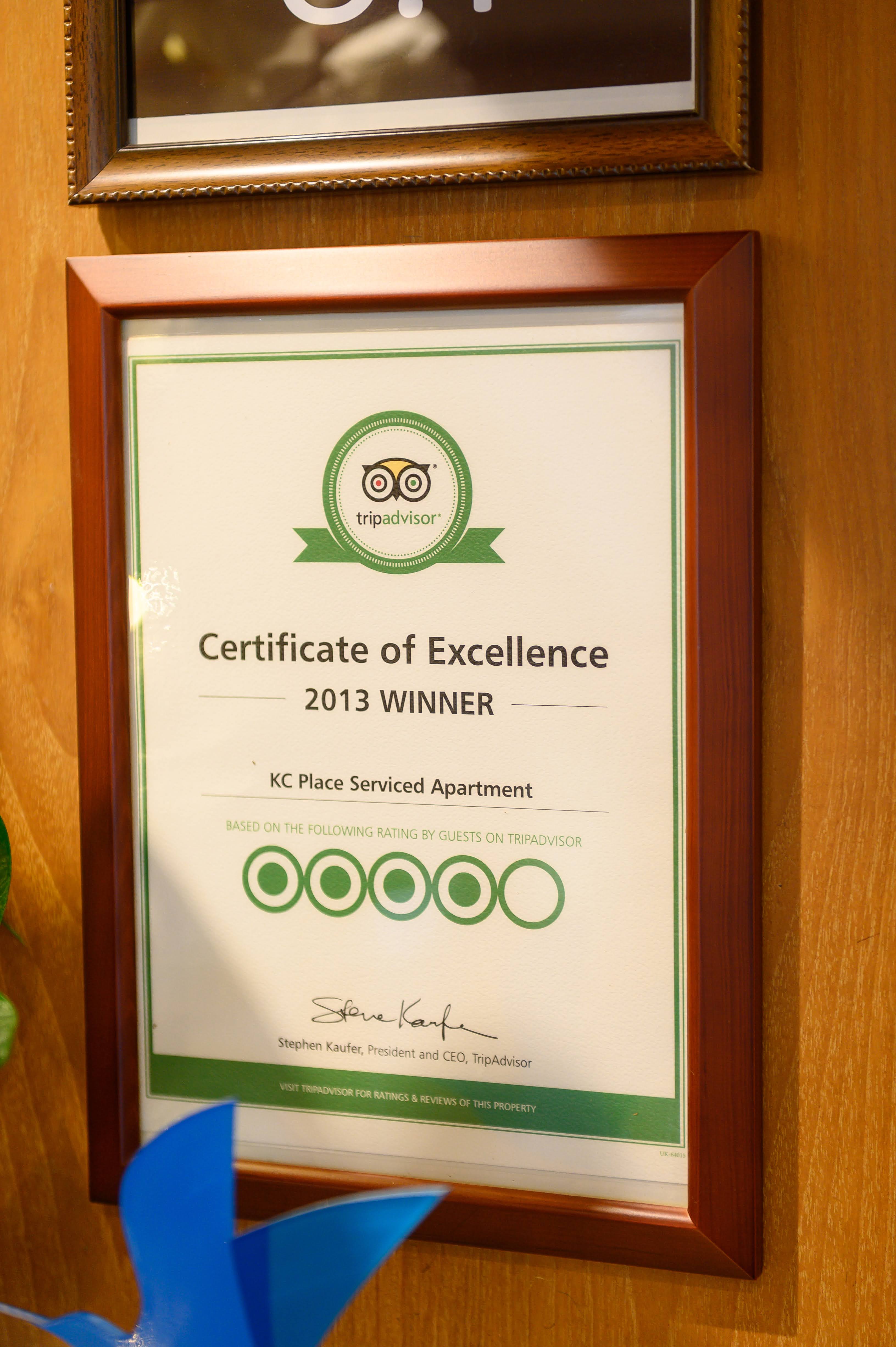 Tripadvisor Award